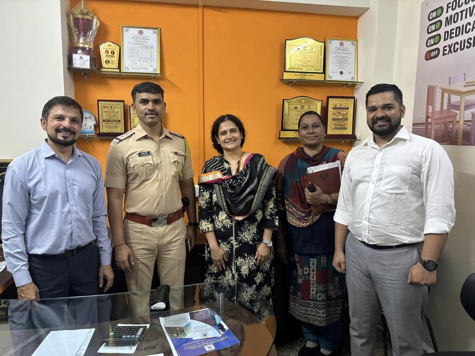 Meeting with Police Officials